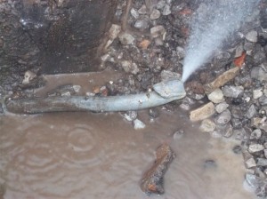 Water leak