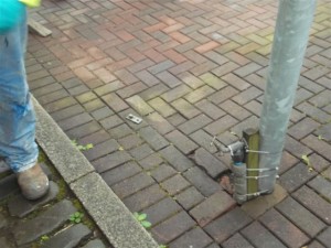 Underground water leak